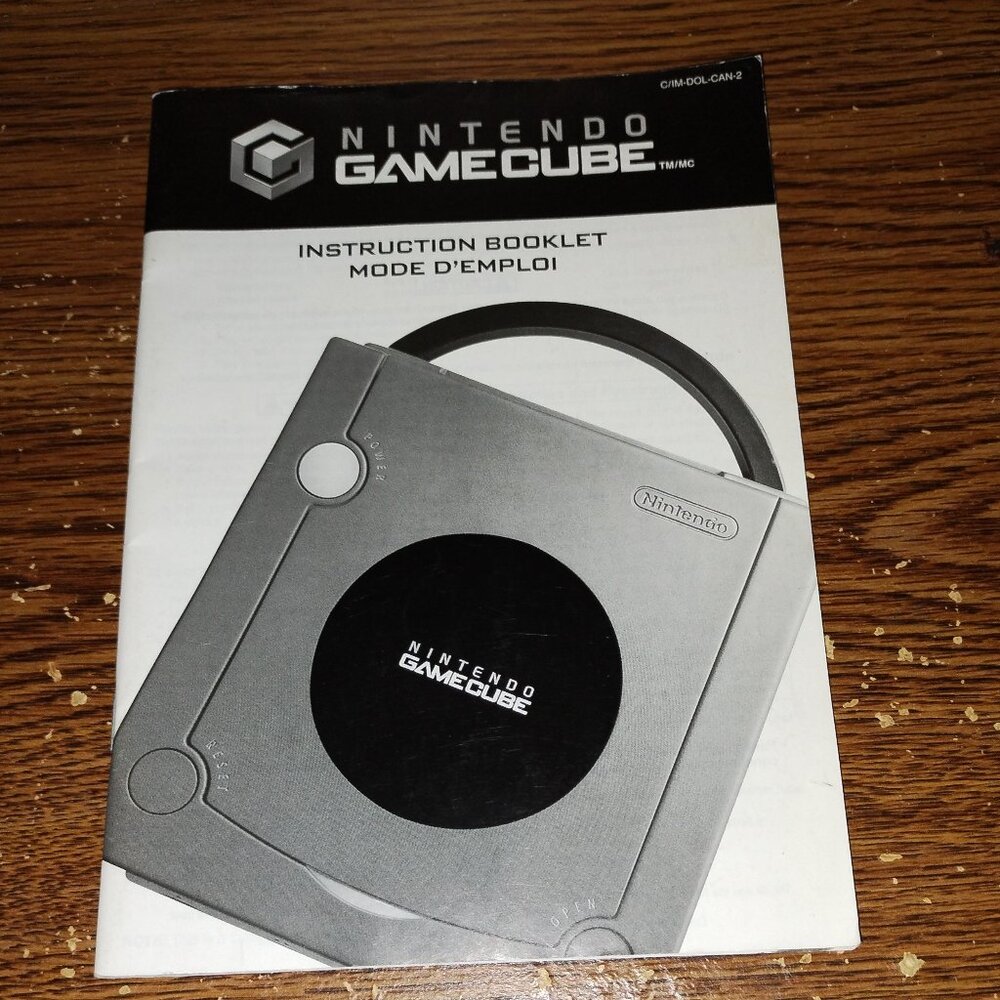 Nintendo Gamecube System Instruction Booklet